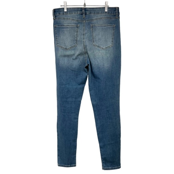 Sincerely Jules Distressed Blue Denim Skinny Jeans 30 - Picture 5 of 11